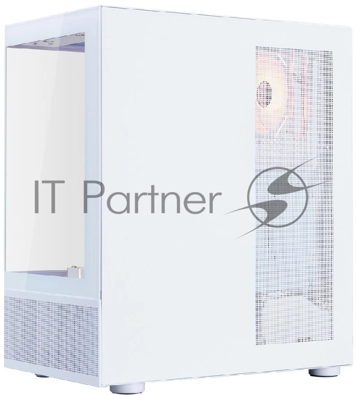 1STPLAYER MIKU Mi7-A ARGB White / ATX / 3x120mm ARGB fans / Mi7-A-WH-2FC7R-W-1FC7-W