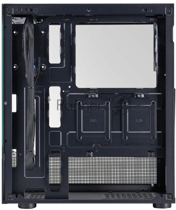 1STPLAYER MIKU Mi7-A ARGB Black / ATX / 3x120mm ARGB fans / Mi7-A-BK-2FC7R-1FC7