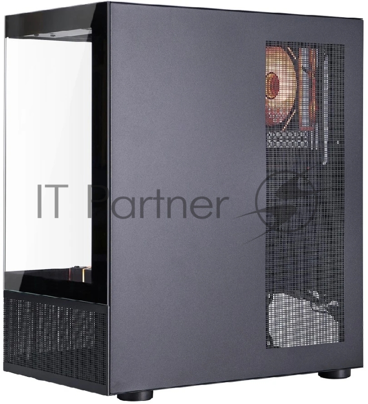 1STPLAYER MIKU Mi7-A ARGB Black / ATX / 3x120mm ARGB fans / Mi7-A-BK-2FC7R-1FC7