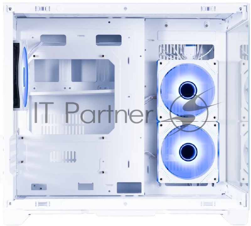 1STPLAYER MEGAVIEW MV6-TP ARGB White / mATX / 3x120mm ARGB fans / MV6-TP-WH-2FC7R-W-1FC7-W