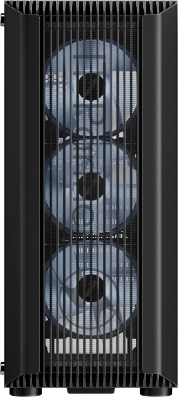 1STPLAYER BULLET HUNTER H6 ARGB Black / ATX / 4x120mm ARGB fans / H6-BK-4F7