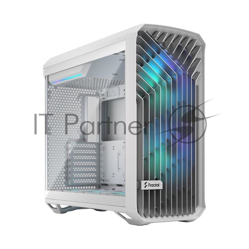 Корпус ПК без блока питания Fractal Design Torrent RGB TG Clear Tint, Full-Tower, 2x180mm + 3x140mm RGB, 2xUSB-A 3.2 + 1xUSB 3.2 Type-C E-ATX, SSI-CEB, SSI-EEB, ATX, mATX, mITX White