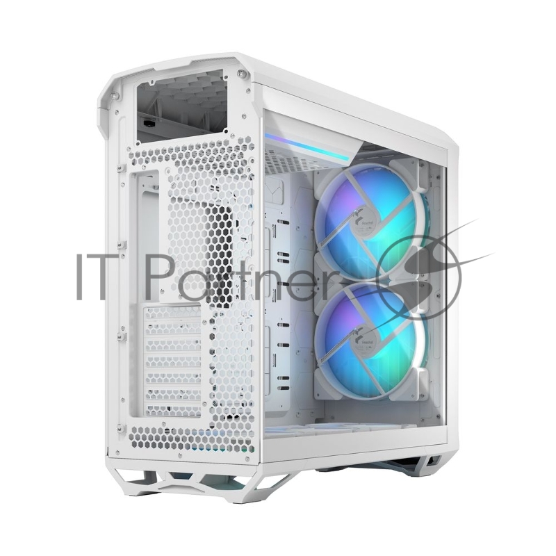 Корпус ПК без блока питания Fractal Design Torrent RGB TG Clear Tint, Full-Tower, 2x180mm + 3x140mm RGB, 2xUSB-A 3.2 + 1xUSB 3.2 Type-C E-ATX, SSI-CEB, SSI-EEB, ATX, mATX, mITX White