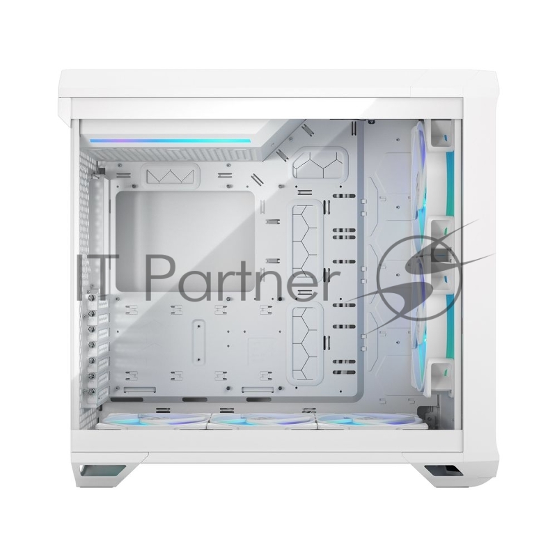 Корпус ПК без блока питания Fractal Design Torrent RGB TG Clear Tint, Full-Tower, 2x180mm + 3x140mm RGB, 2xUSB-A 3.2 + 1xUSB 3.2 Type-C E-ATX, SSI-CEB, SSI-EEB, ATX, mATX, mITX White