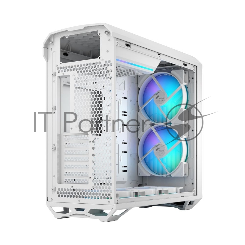 Корпус ПК без блока питания Fractal Design Torrent RGB TG Clear Tint, Full-Tower, 2x180mm + 3x140mm RGB, 2xUSB-A 3.2 + 1xUSB 3.2 Type-C E-ATX, SSI-CEB, SSI-EEB, ATX, mATX, mITX White