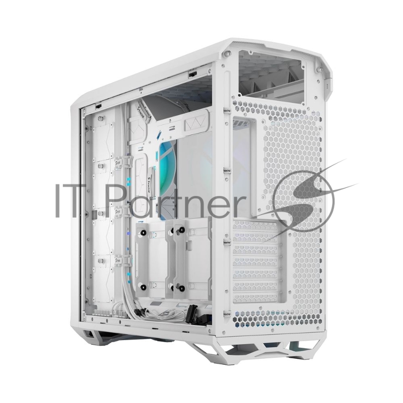 Корпус ПК без блока питания Fractal Design Torrent RGB TG Clear Tint, Full-Tower, 2x180mm + 3x140mm RGB, 2xUSB-A 3.2 + 1xUSB 3.2 Type-C E-ATX, SSI-CEB, SSI-EEB, ATX, mATX, mITX White