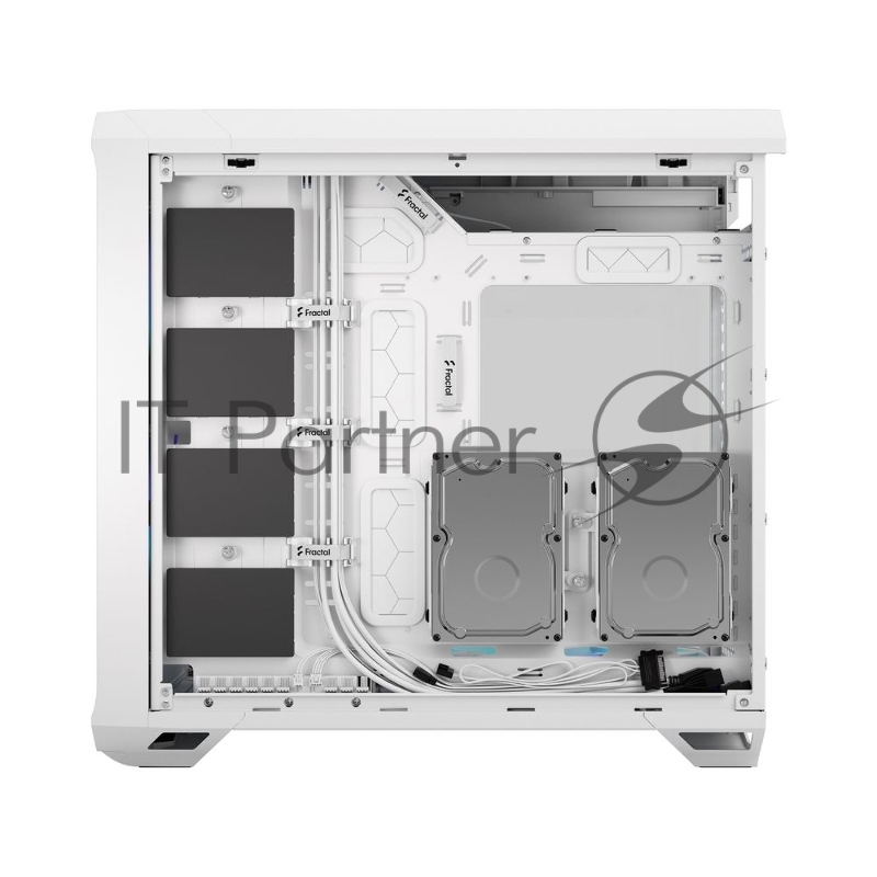 Корпус ПК без блока питания Fractal Design Torrent RGB TG Clear Tint, Full-Tower, 2x180mm + 3x140mm RGB, 2xUSB-A 3.2 + 1xUSB 3.2 Type-C E-ATX, SSI-CEB, SSI-EEB, ATX, mATX, mITX White