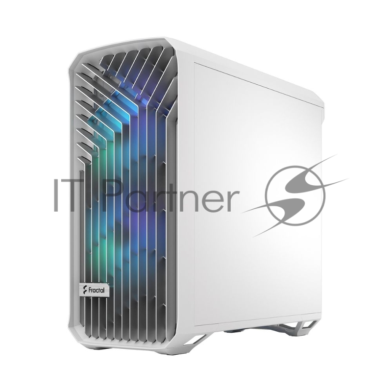 Корпус ПК без блока питания Fractal Design Torrent RGB TG Clear Tint, Full-Tower, 2x180mm + 3x140mm RGB, 2xUSB-A 3.2 + 1xUSB 3.2 Type-C E-ATX, SSI-CEB, SSI-EEB, ATX, mATX, mITX White