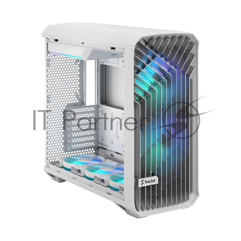 Корпус ПК без блока питания Fractal Design Torrent RGB TG Clear Tint, Full-Tower, 2x180mm + 3x140mm RGB, 2xUSB-A 3.2 + 1xUSB 3.2 Type-C E-ATX, SSI-CEB, SSI-EEB, ATX, mATX, mITX White