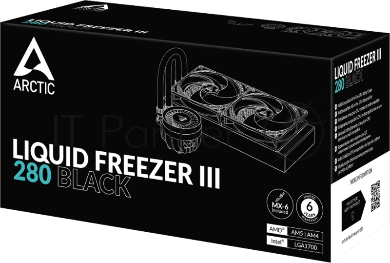 Жидкостная система охлаждения Arctic Cooling Arctic Liquid Freezer III-280 Multi Compatible All-In-One CPU Water Cooler (ACFRE00135A)