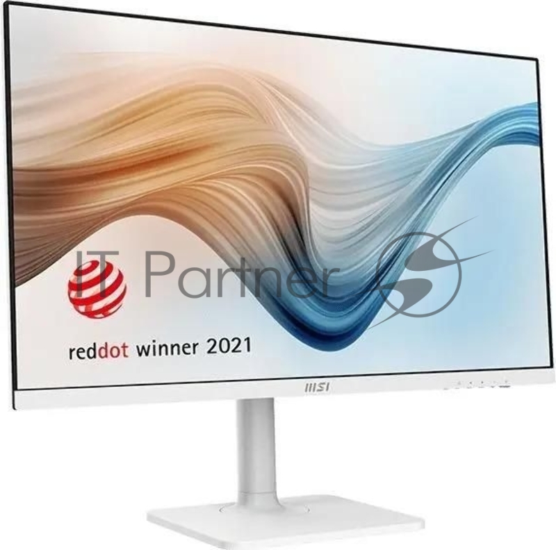 Монитор 27 MSI Modern MD272QXPW White (IPS, 2560x1440, HDMI+DP+Type C, 4 ms, 178°/178°, 400 cd/m, 1000:1 (100M:1), 100Hz, Spk, Pivot)