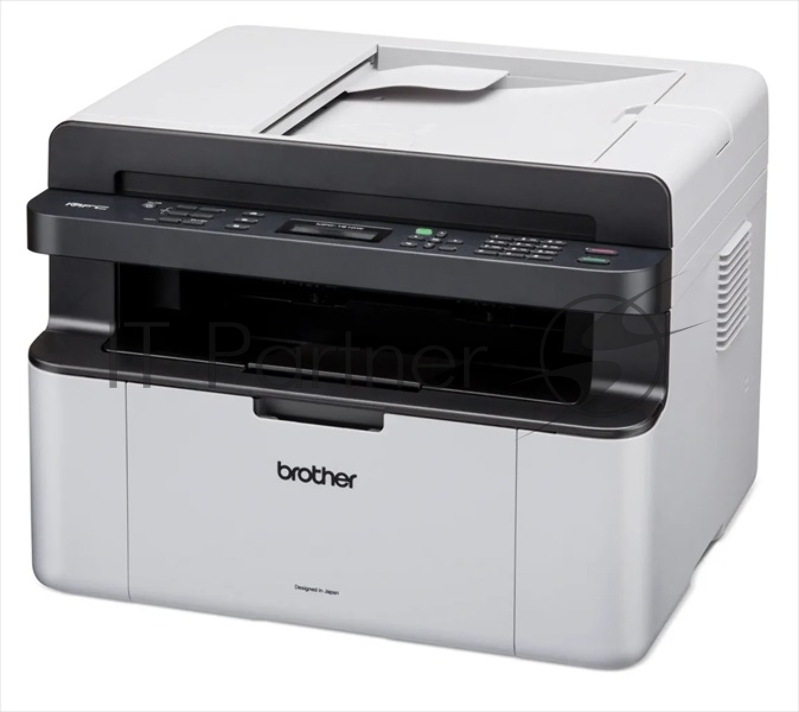 МФУ лазерное Brother MFC-1910W (MFC1910WF1) A4, ч/б, печ. 20 стр/мин, 2400x600 DPI Ethernet USB WiFi серый