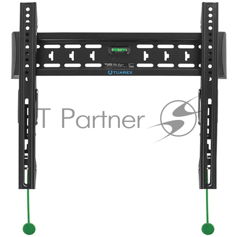 Кронштейн для телевизора настенный Tuarex OLIMP-304 black для TV 26-60 max 55 кг, 1 ст св., нак. 0°-12°, от ст. 37 мм., max VESA 400x400 мм.