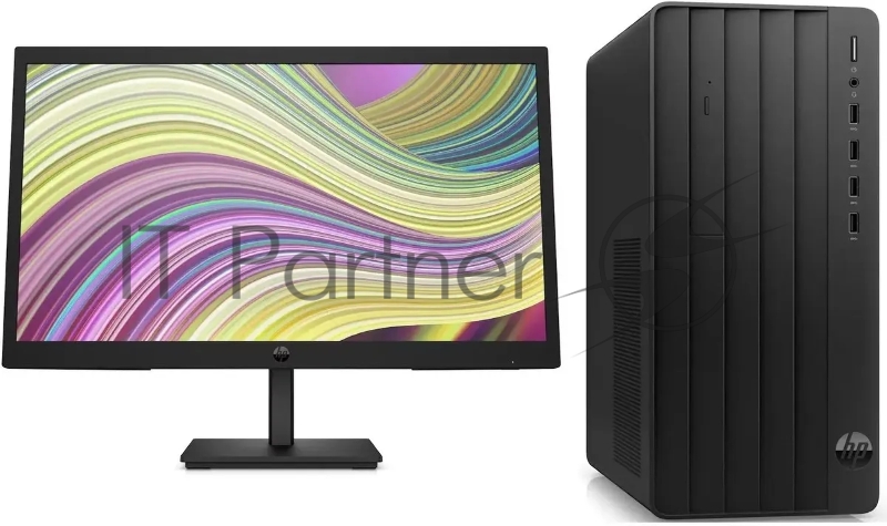 Комплект HP 290 G9 MT i3 12100 (3.3) 16Gb SSD512Gb UHDG 730 FreeDOS GbitEth 180W мышь клавиатура черный монитор в комплекте P22v (9M937AT/16GB)