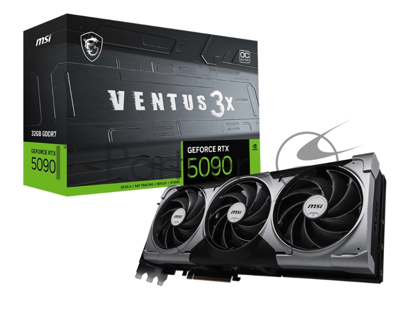 Видеокарта MSI GeForce RTX 5090 32G VENTUS 3X OC