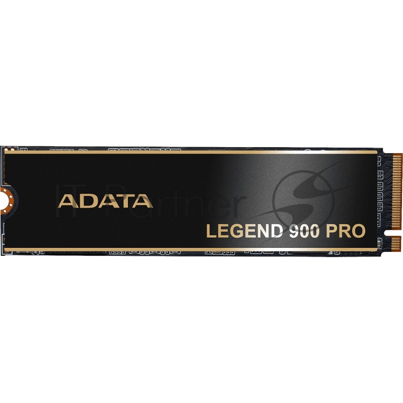 Твердотельный накопитель ADATA SSD LEGEND 900 PRO, 1000GB, M.2(22x80mm), NVMe 1.4, PCIe 4.0 x4, 3D NAND, R/W 7400/6000MB/s, IOPs н.д./н.д., TBW 600, DWPD 0.3 (5 лет)
