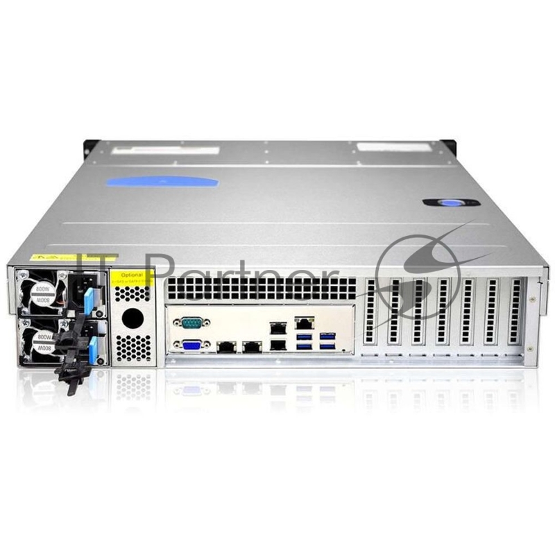 Серверный корпус/ Gooxi RMC2112-670-HS-NV-D 2U 12bay chassis SAS/SATA/NVME backplane rear 2*2.5SAS/SATA 1300W 1+1 EU power cables rail kit