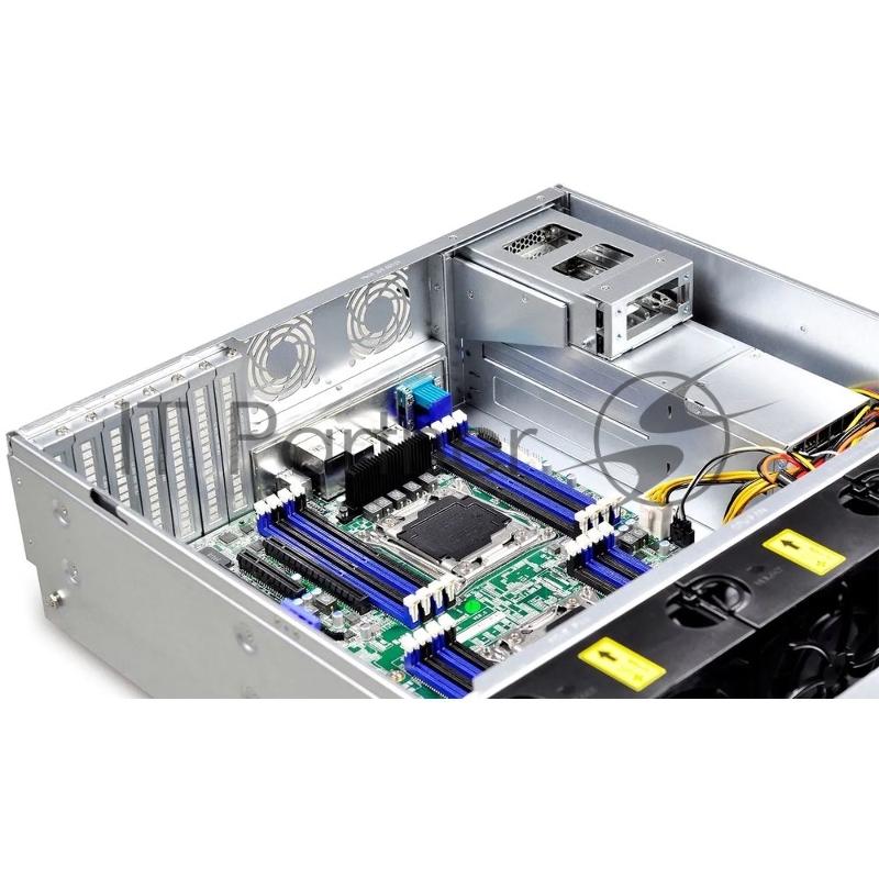 Серверный корпус/ Gooxi RMC3116-670-HSE-D 3U 16bay chassis ,Expander backplane rear 2*2.5SAS/SATA 1300W 1+1 EU power cables rail kit