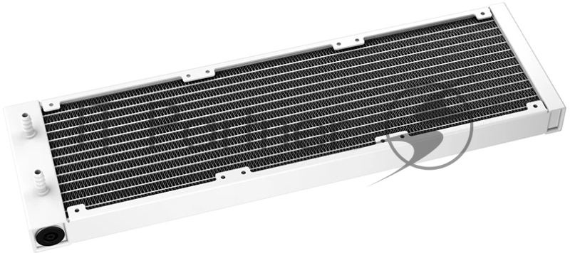 Система водяного охлаждения Deepcool LQ360 Wh ARGB Soc-AM5/AM4/1200/1700/1851 белый 4-pin 38.71dB Al LCD 350W 1840gr Ret (R-LQ360-WHDSMC-G-1)