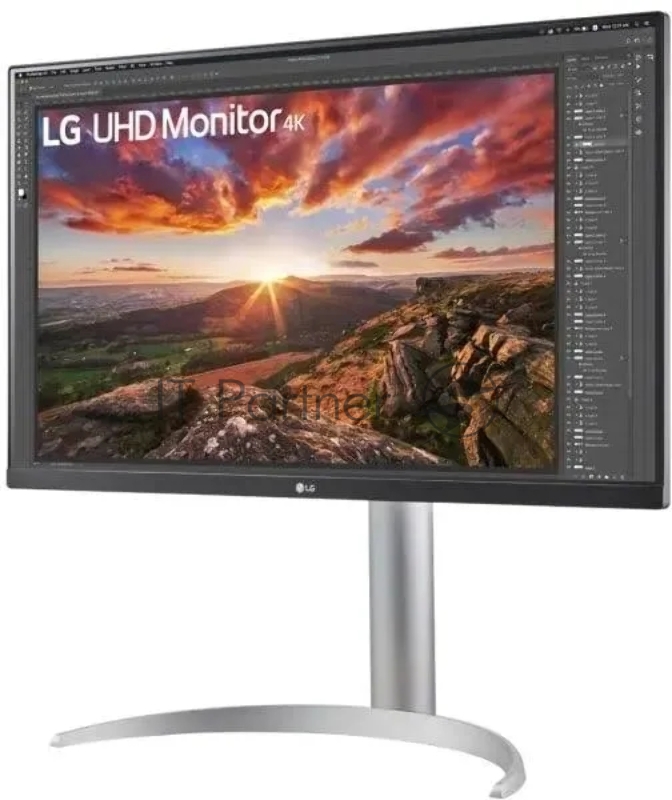 Монитор LG 27 UltraFine 27UP850K-W черный IPS LED 16:9 HDMI M/M матовая HAS 1200:1 400cd 178гр/178гр 3840x2160 60Hz FreeSync DP 4K USB 5.9кг