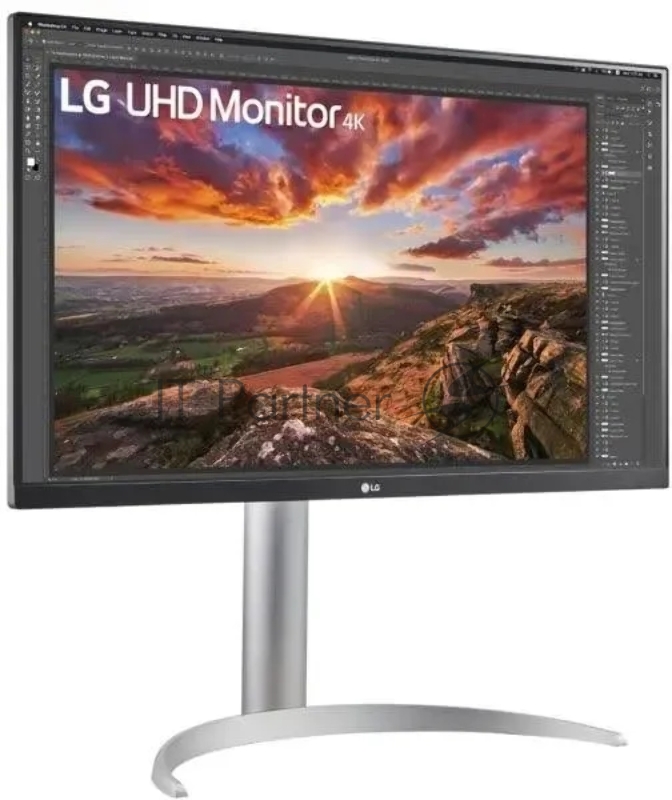 Монитор LG 27 UltraFine 27UP850K-W черный IPS LED 16:9 HDMI M/M матовая HAS 1200:1 400cd 178гр/178гр 3840x2160 60Hz FreeSync DP 4K USB 5.9кг