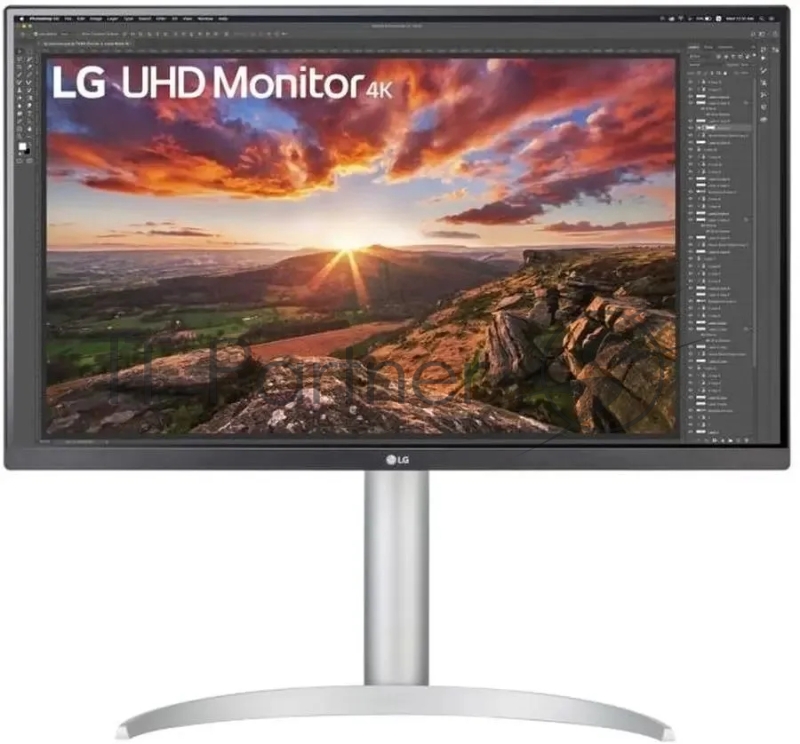 Монитор LG 27 UltraFine 27UP850K-W черный IPS LED 16:9 HDMI M/M матовая HAS 1200:1 400cd 178гр/178гр 3840x2160 60Hz FreeSync DP 4K USB 5.9кг
