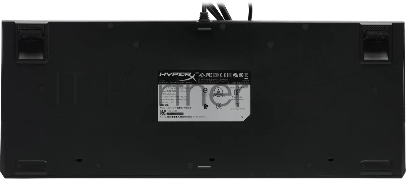 Клавиатура HyperX Alloy Core RGB черный USB Multimedia for gamer LED (4P4F5AA#ABA)