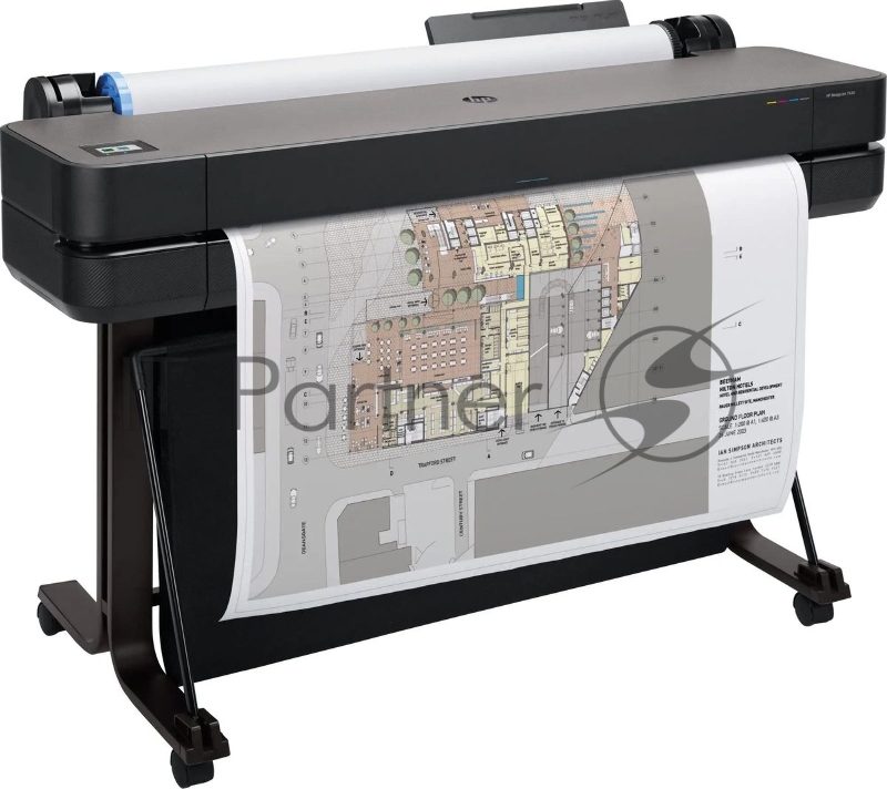Струйный плоттер HP DesignJet T630 (36/914 мм, A0+) 5HB11D