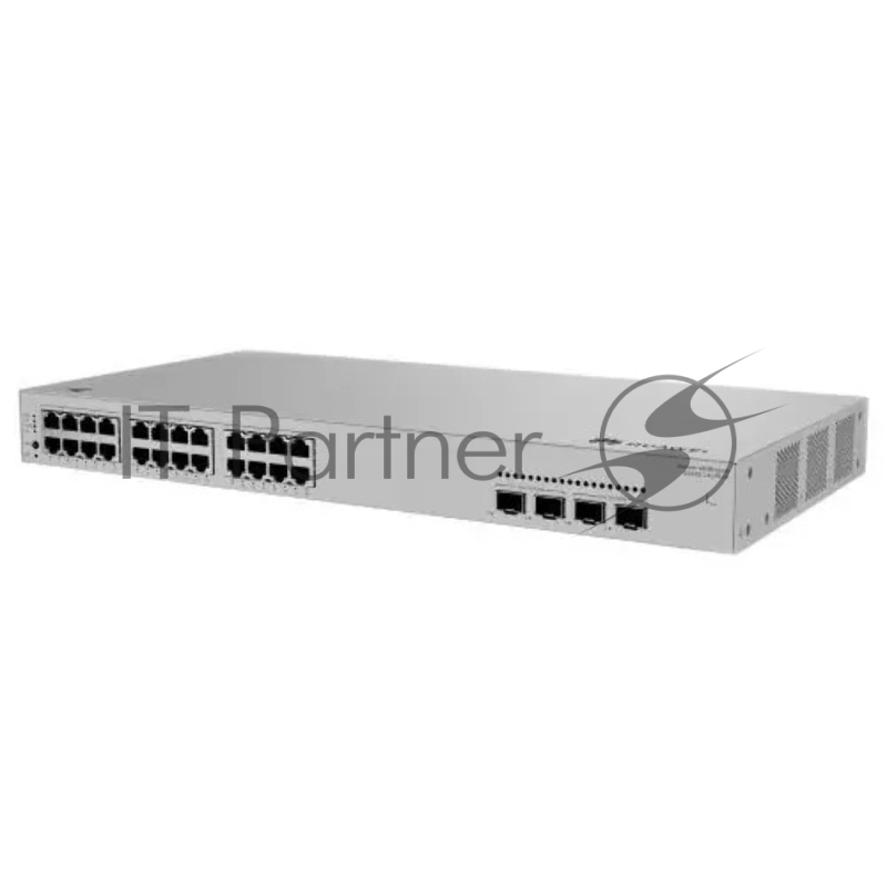 Коммутатор HUAWEI S220S-24LP4JX (L2, 24*10/100/1000BASE-T ports (195 W PoE+), 2*10GE SFP+ ports, 2*2.5GE SFP ports, built-in AC power)