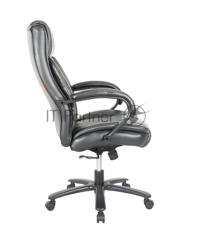 Кресло компьютерное Chairman CH400 рециклированная кожа, черный