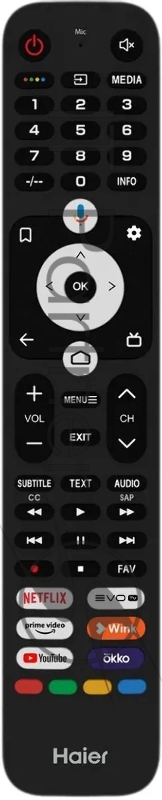 Телевизор Haier 32 M1 черный LED HD 60Hz Smart TV