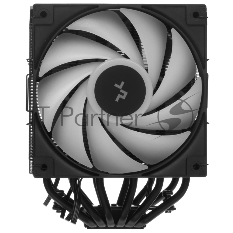 Кулер для процессора DEEPCOOL AG620 BK ARGB V2 LGA20XX/1700/1200/115X/AM5/AM4 (9шт/кор, TDP 260W, PWM, ARGB DUAL Fan 120mm, 6 тепл. трубок, черный) RET