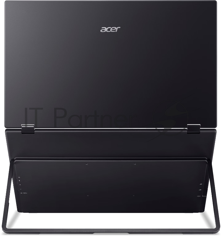 Монитор Acer PD193QEbmiuux 18,5, Double Portable monitor, UltraThin Black, 16:9, IPS, 1920x1080, 4ms, 250cd, 100Hz, 1xHDMI + 2xType-C(15W) + SPK + Audio Out, Speakers 2Wx2, sync: FreeSync, Vesa:100x100
