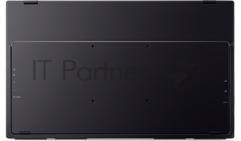 Монитор Acer PD193QEbmiuux 18,5, Double Portable monitor, UltraThin Black, 16:9, IPS, 1920x1080, 4ms, 250cd, 100Hz, 1xHDMI + 2xType-C(15W) + SPK + Audio Out, Speakers 2Wx2, sync: FreeSync, Vesa:100x100