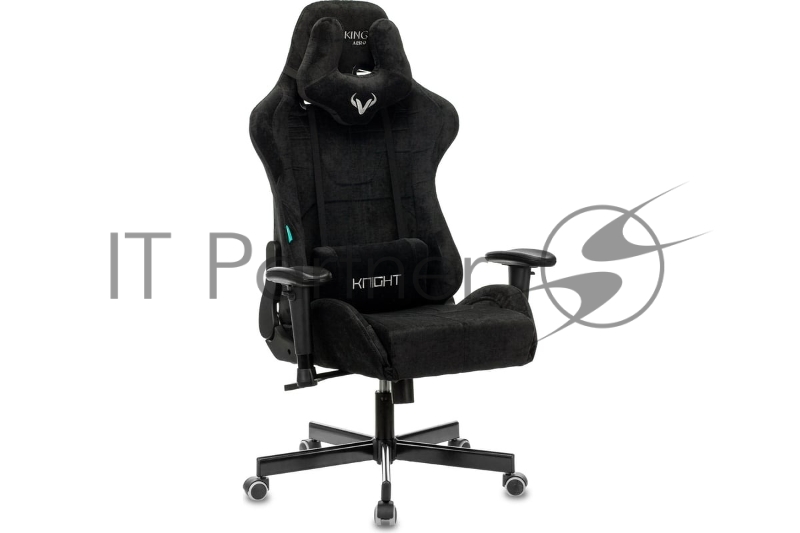 Кресло игровое Zombie VIKING KNIGHT молочный Velvet 20 крестов. металл