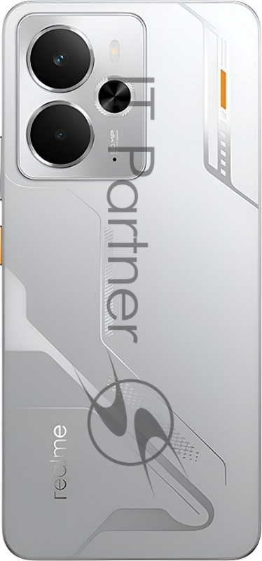 Смартфон Realme RMX5070 14 5G 256Gb 12Gb серебристый моноблок 3G 4G 2Sim 6.67 1080x2400 Android 15 50Mpix 802.11 a/b/g/n/ac/ax NFC GPS GSM900/1800 GSM1900 Protect