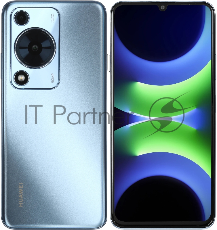 Смартфон Huawei Nova Y72S promo front 8/128Gb, синий