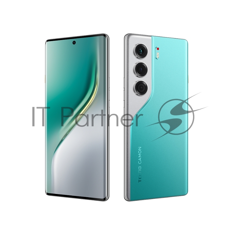 Смартфон Tecno Camon 40 Pro 5G CM7, 12/256Gb, зеленый