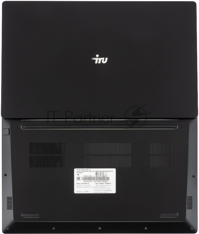 Ноутбук IRU Strato 15ALI Core i5 12450H 16Gb SSD512Gb Intel UHD Graphics 15.6 IPS FHD (1920x1080) FreeDOS black WiFi BT Cam 6000mAh (2084738)