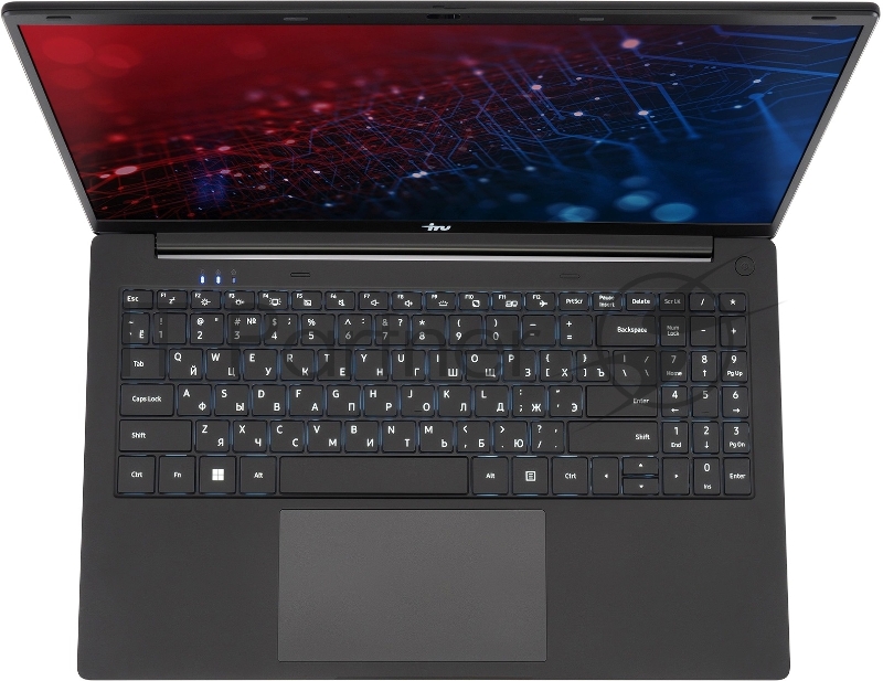 Ноутбук IRU Strato 15ALI Core i5 12450H 16Gb SSD512Gb Intel UHD Graphics 15.6 IPS FHD (1920x1080) FreeDOS black WiFi BT Cam 6000mAh (2084738)