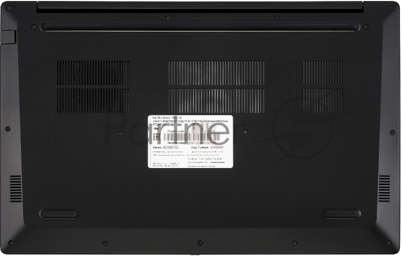 Ноутбук IRU Strato 15ALI Core i5 12450H 16Gb SSD512Gb Intel UHD Graphics 15.6 IPS FHD (1920x1080) FreeDOS black WiFi BT Cam 6000mAh (2084738)