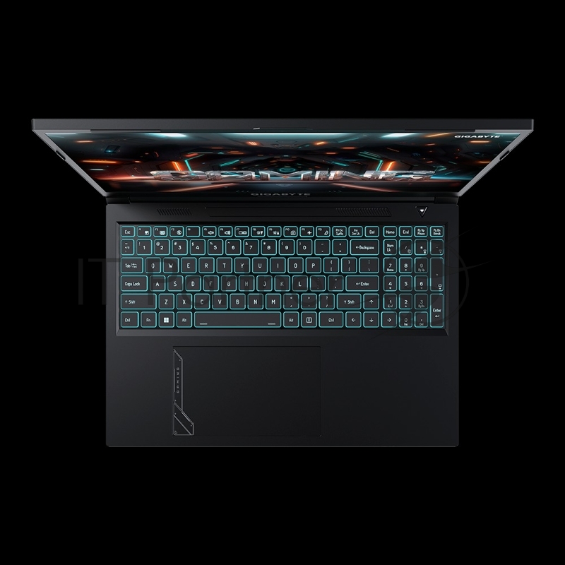 Ноутбук Gigabyte G6 MF черный Intel Core i7-13620H/16Gb/SSD512Gb/RTX4050 6Gb/16/IPS/FHD+/165Hz/NoOS