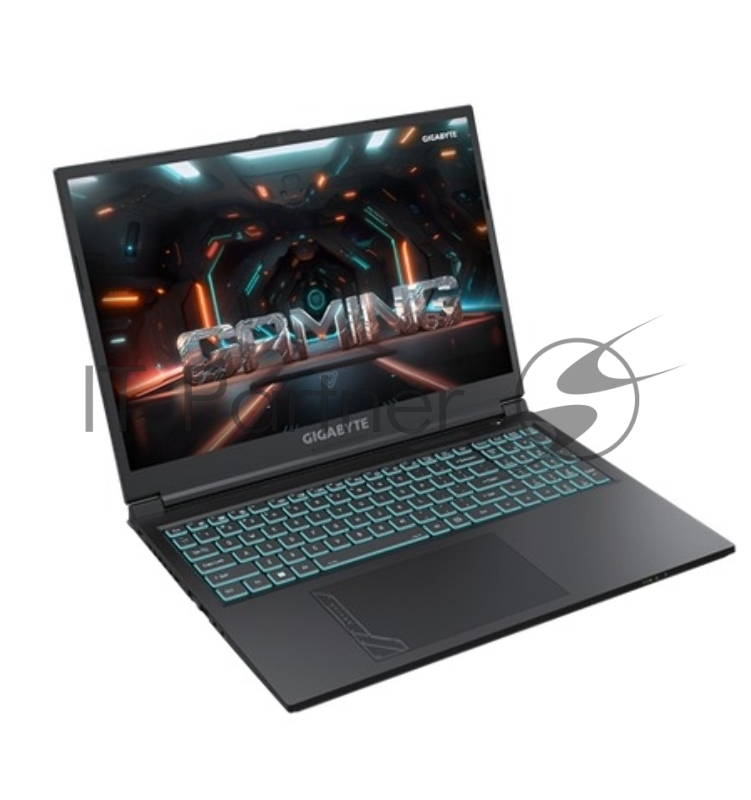 Ноутбук Gigabyte G6 KF черный Intel Core i7-13620H/16Gb/SSD1Tb/RTX4060 8Gb/16/IPS/FHD+/165Hz/NoOS