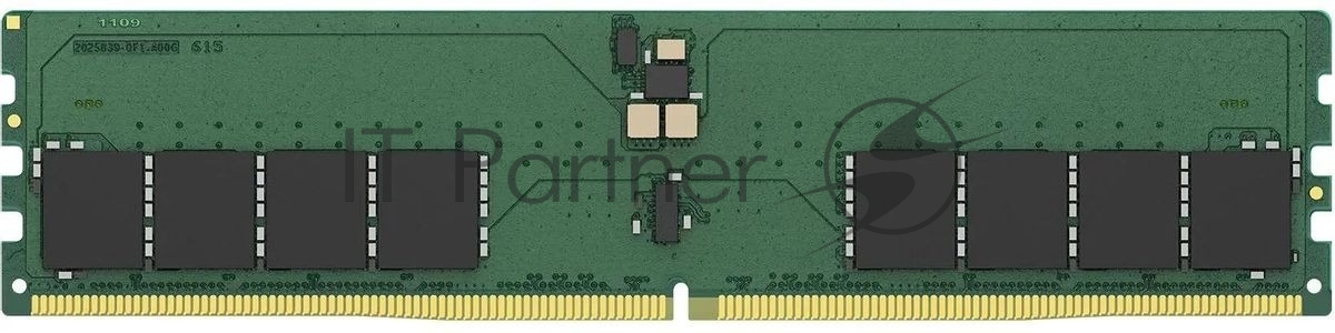 Модуль памяти Kingston 32GB DDR5 6400 DIMM Non-ECC, CL52, 1.1V, 1RX8, RTL