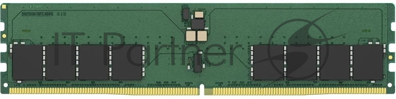 Модуль памяти Kingston 64GB DDR5 6400 DIMM Non-ECC, CL52, 1.1V, 1RX8, RTL