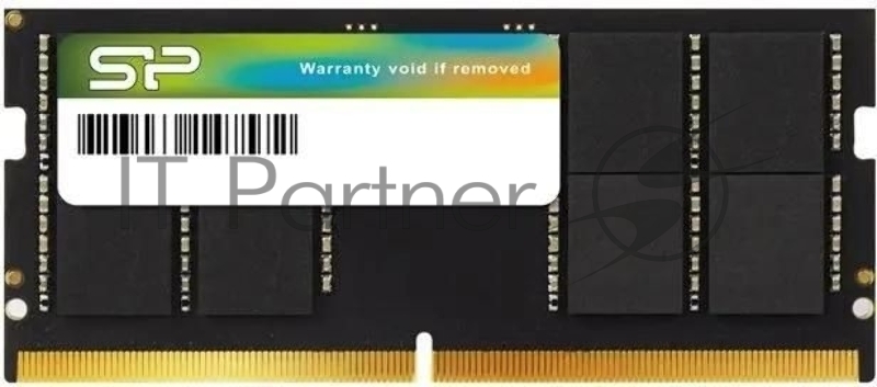 Оперативная память Silicon Power SP016GBSVU480F02RR DDR5 16GB 4800MHz RTL PC5-38400 CL40 SO-DIMM ECC 262-pin 1.1В kit single rank Ret