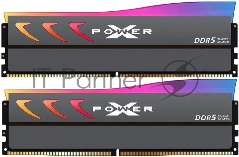 Память DDR5 2x16GB 6000MHz Silicon Power SP032GXLWU60AFDK Xpower Storm RGB RTL Gaming PC5-48000 CL30 DIMM 288-pin 1.35В kit single rank с радиатором Ret