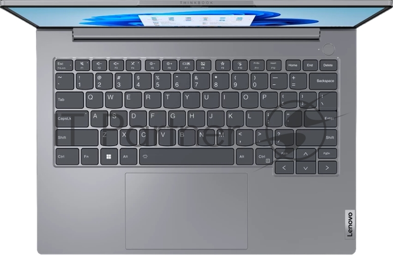 Ноутбук Lenovo Thinkbook 14 G6 IRL Core i7 13700H 8Gb SSD512Gb Intel Iris Xe graphics 14 IPS WUXGA (1920x1200) noOS grey WiFi BT Cam Bag (21KG005QEV)