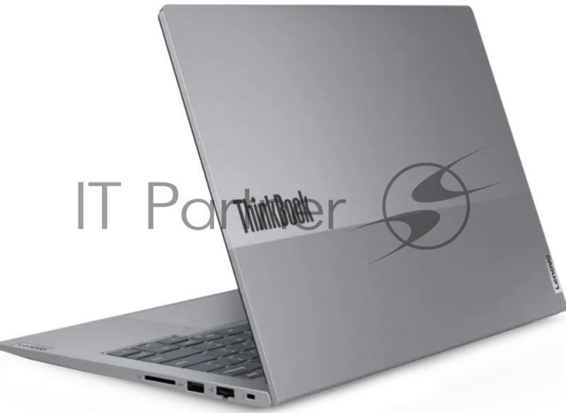Ноутбук Lenovo Thinkbook 14 G6 IRL Core i7 13700H 8Gb SSD512Gb Intel Iris Xe graphics 14 IPS WUXGA (1920x1200) noOS grey WiFi BT Cam Bag (21KG005QEV)