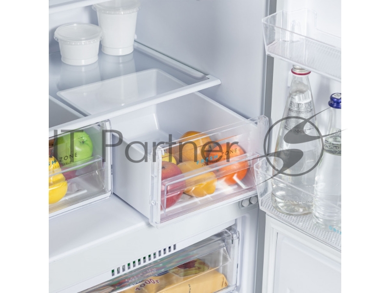 Холодильник Бирюса 551 белый, двухкамерный 180/60л морозилка снизу, автоматическое оттаивание